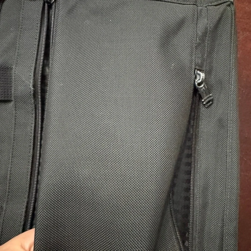 Tumi Alpha Black Ballistic Nylon Laptop Briefcase Business Travel Bag 26111D4